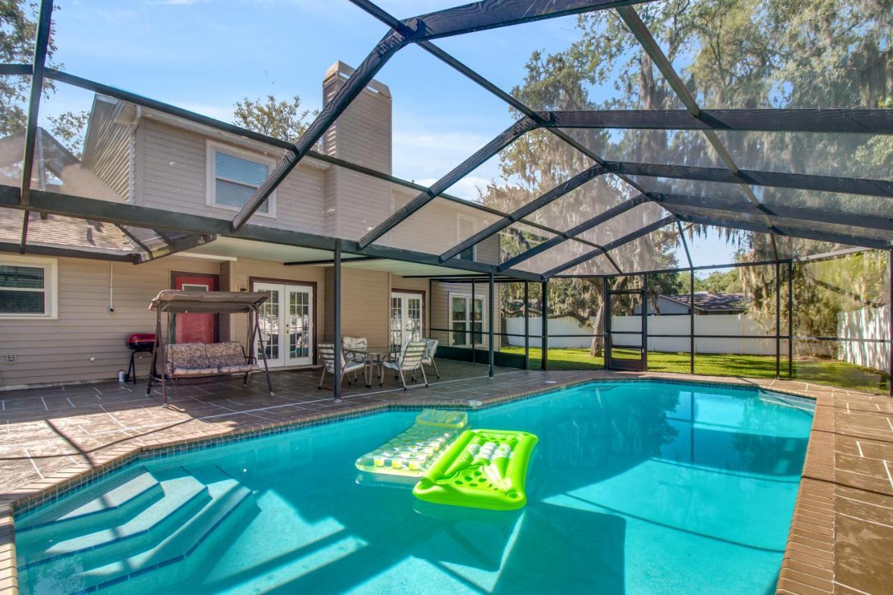 Tampa Bay Pool Home With Heated Pool Brandon Esterno foto